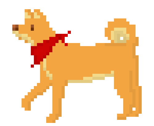 [be82ba] (A dog approached the Plushy)