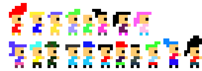 [9664c4] People pajama + normal