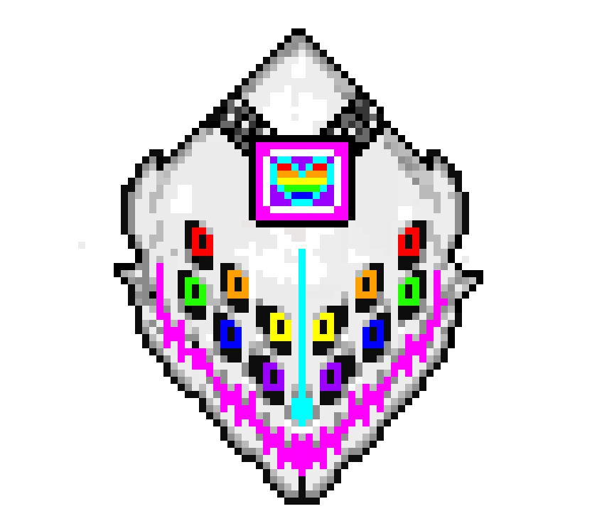 [ae61c8] The Soul Shooter has arrived. It's a gaster blaster that decided to stop living a normal life being flung around by sans and decided to float off and absorb the souls. It absorbed all of them and became one of the most powerful people/weapons in the multiverse even taking down gods like nightmare sans and barely losing to Ink and ERROR sans.