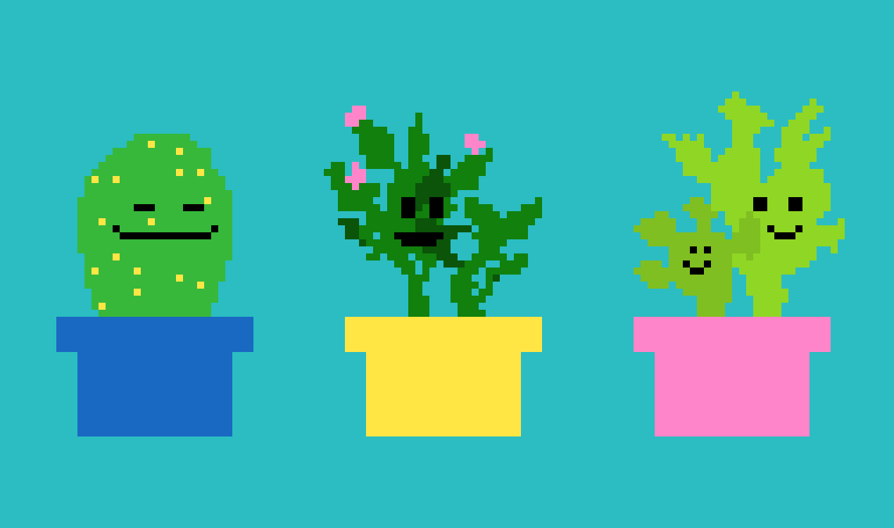 [d25422] Cactus friends 4