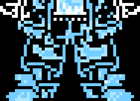 [0ae1f1] *he rips them out as more of him freezes*