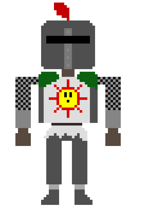 [2fcb16] Solaire: HOLY FRICK A SKELETON *He stabbed at it* BEGONE BONE THING!