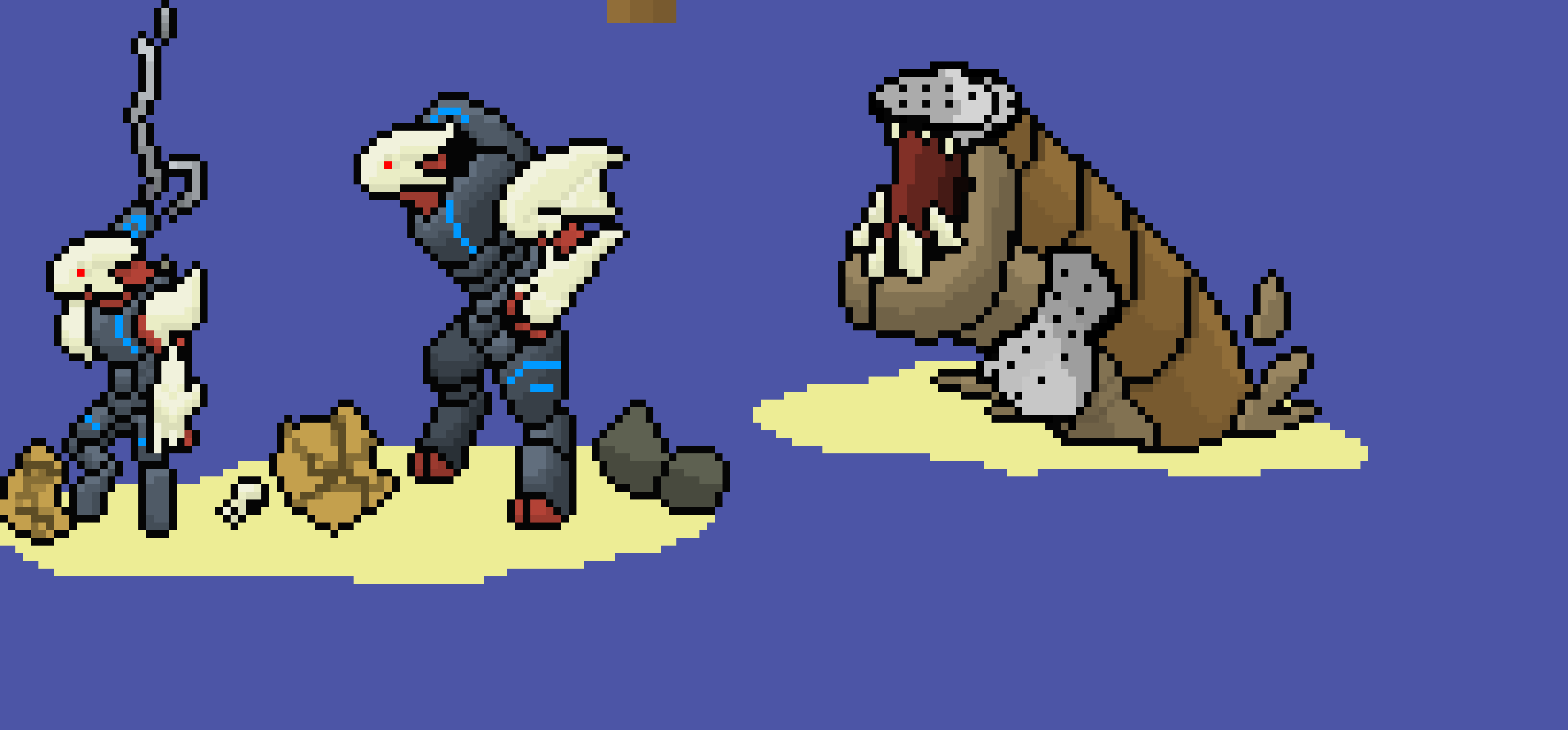 [9664c4] Tamed armored skeilar sandworm