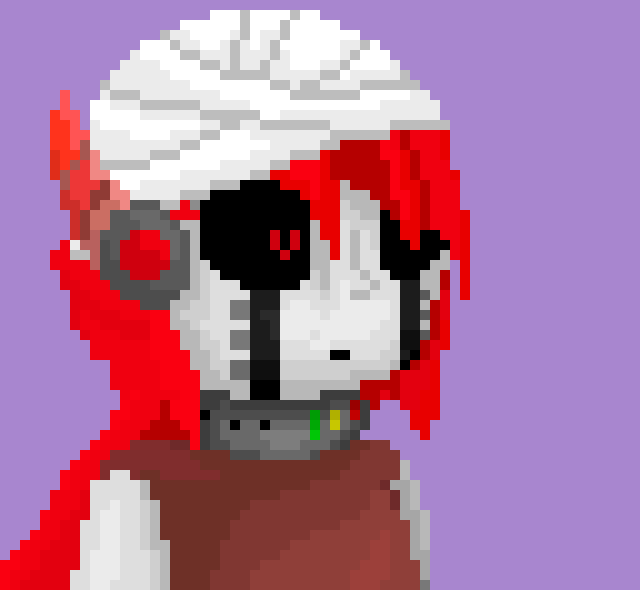 [2a4595] Foxlynn gets shot in the Neck, Head, and Leg and then the Sheriff stomps on her head making brains scatter everywhere, It landed heads so Sheriff won, They say "The bullet was slow, but i was still able to hit. That means no matter how hard you try, You'll never be a good murderer" -Mawile