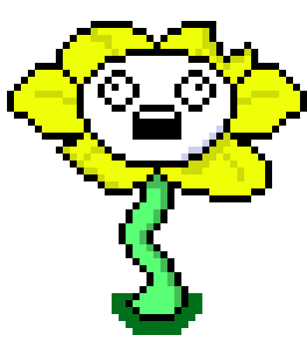 [c50678] *they land inches away from where flowey is* HOLY SHIT
