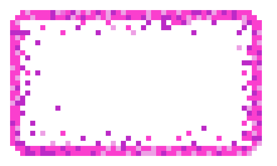 [b6909f] 16x9 pixelated border