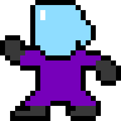 [9664c4] PurpleAstronautLeftWalking