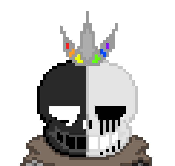 [4076f0] -he teleports to where sans is, and just watches them- .... -King Multiverse (Cleetus)