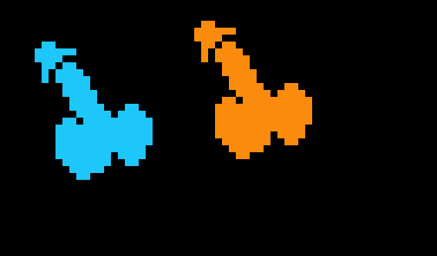 [acbc50] Undertale blue and orange attack