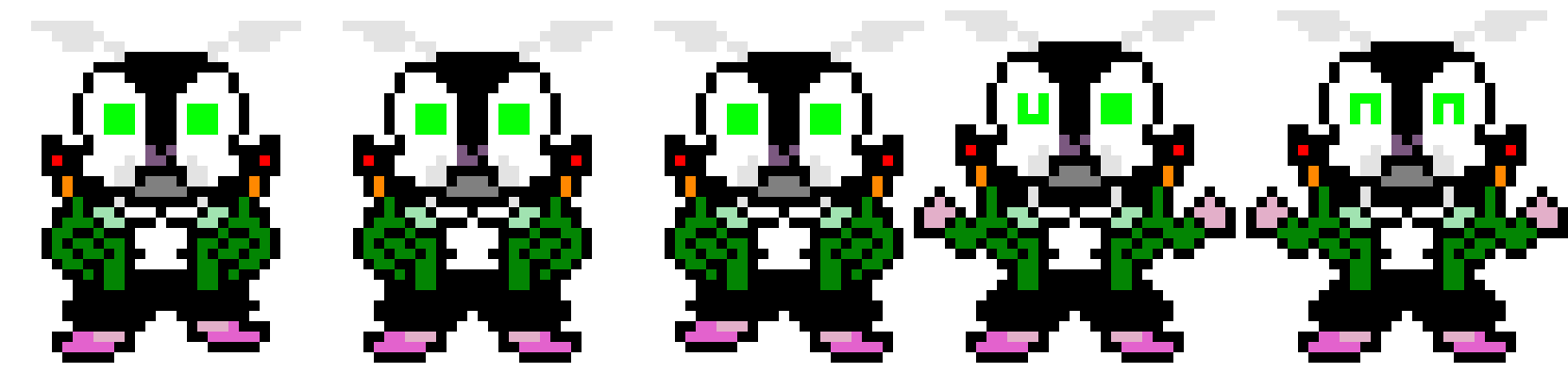 [9664c4] kaiju!tale Leo overworld sprites 1