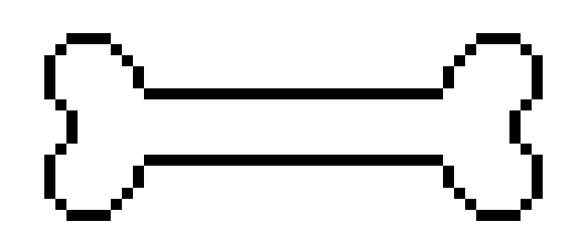 [b2ca33] Undertale Bone Attack sprite