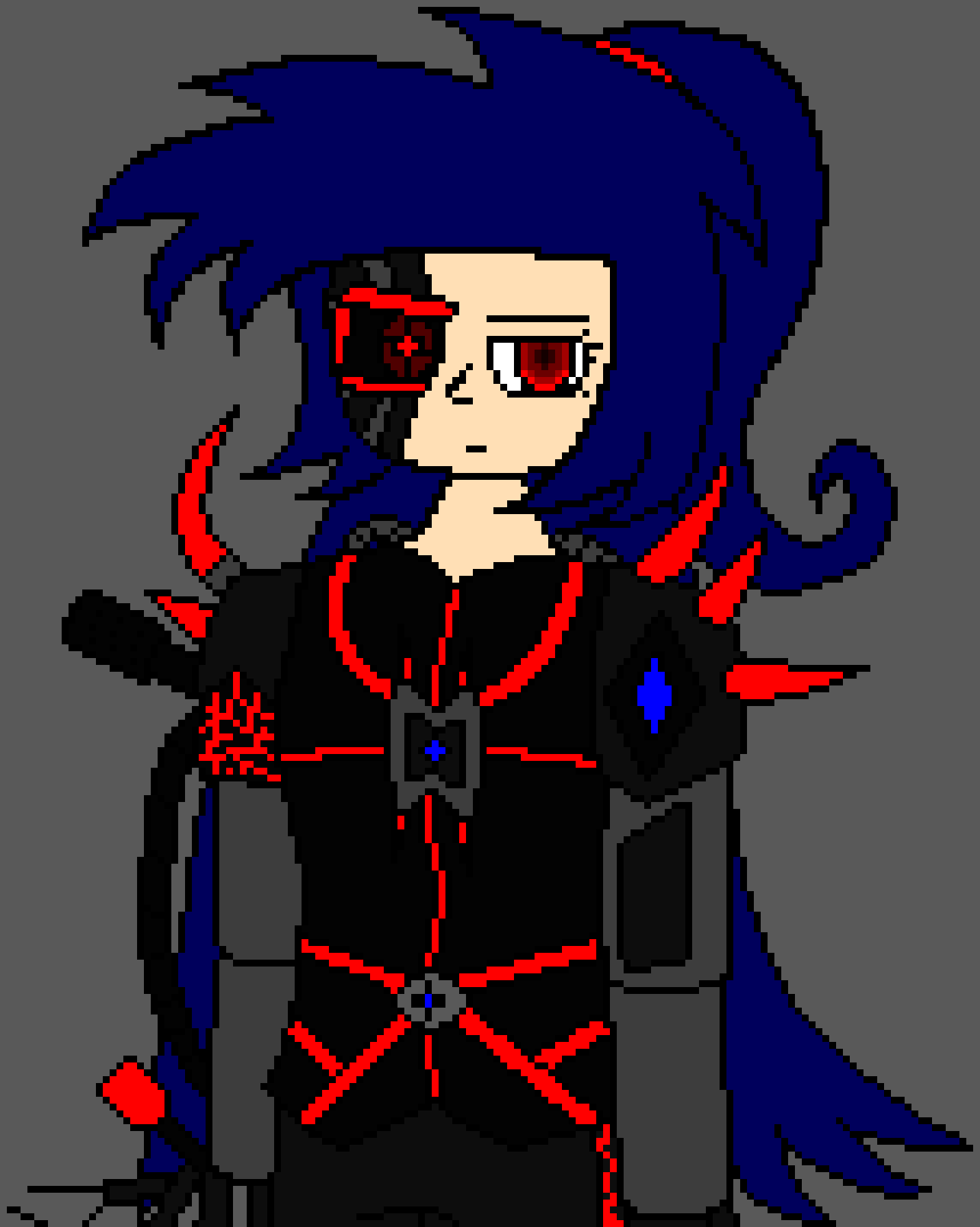 [cc2644] -while the 2 are busy with each other ... she appears with robots army ... then cause a mass genocide in the place-