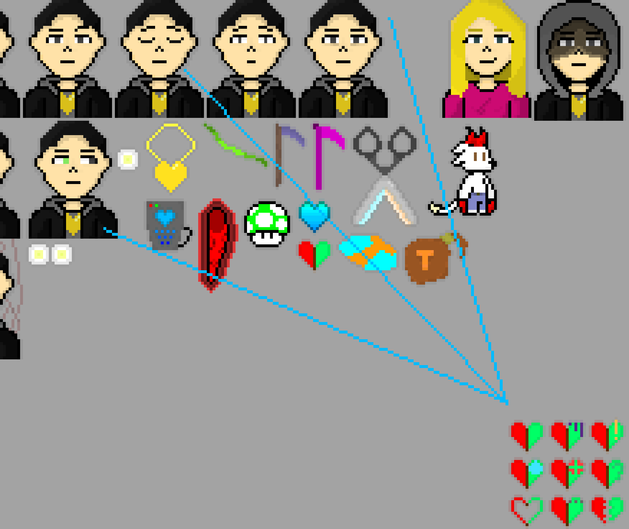 [95be89] [[Cause as you can tell... My soul set emotes are right there... On HIS, sheet not mine...]]