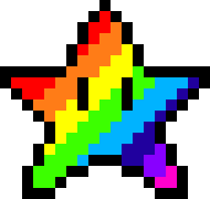 [9664c4] rainbow star thing