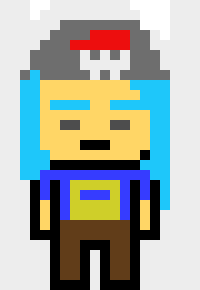 [23d27f] danganronpa pixel sprite base