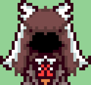 [95be89] -At some point she stopped... But she threw a rock at a different tree, so make it seem like she stopped there and not where she is actually at-