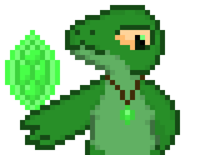 [379d08] [As the smaller Lizard ran off, the larger one starts speaking in their unknown language. its impossible to tell what they are saying, but it sounded like a question]