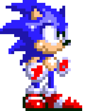 [ab2404] Sonic 3 & Knuckles sprite pixel 1994