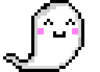 [943e21] Cute Ghost (small)