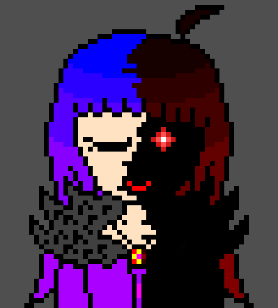 [22e890] *She would punch at shadow sans ... separate both sans from each other*