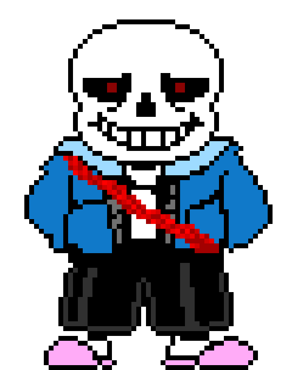 [96ca9c] you have the same theme as genocidetail frisk...yet you'r not them...-dead sans