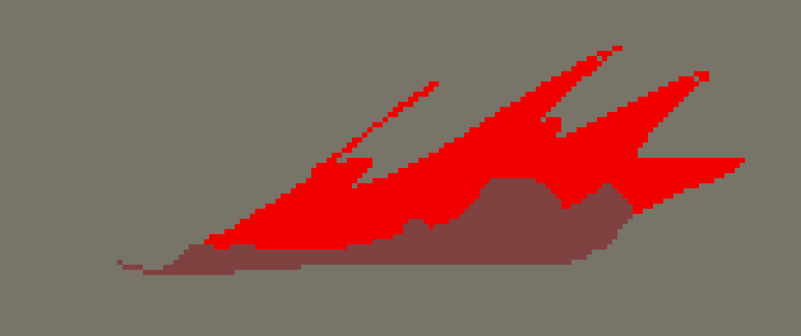 [5a7b69] Insert mountains in the background to show destructive power