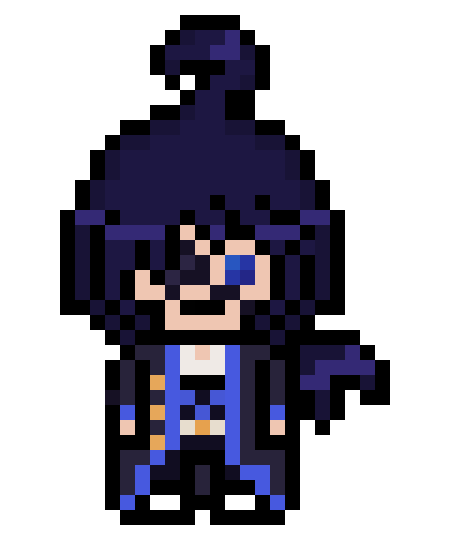 [cb4563] danganronpa pixel sprite cheering base