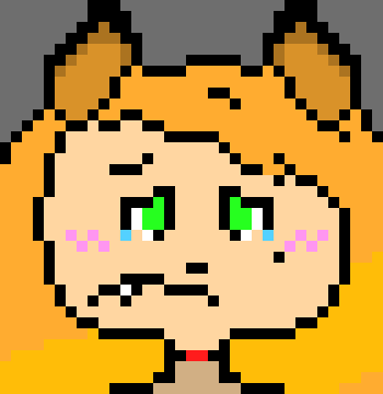 [405e37] Eve Foxx: *She gave him the gingerale* H-Here *Her hand was shaking bad and her tail drooped*