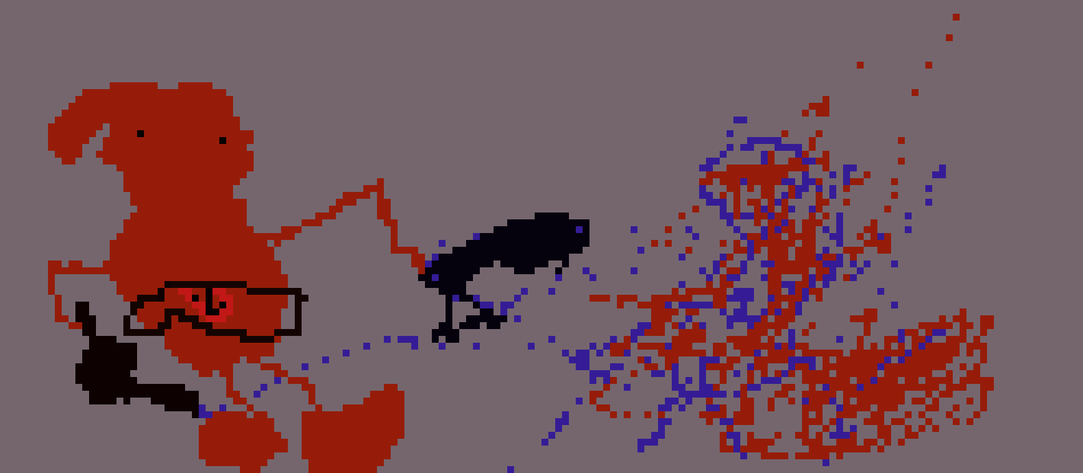 [9664c4] dead pool my brother made :D