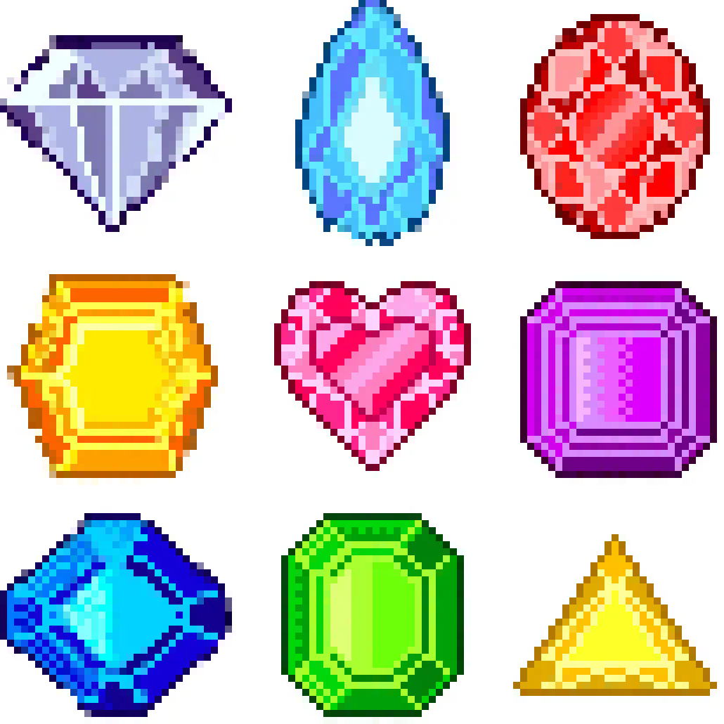 [f922a6] Gems - 8 bit