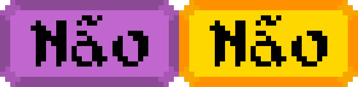 [e359e9] botão_não_amarelo_violeta