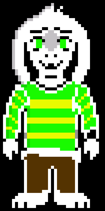 [450a4c] asriel:h-hey everyone what h-happening