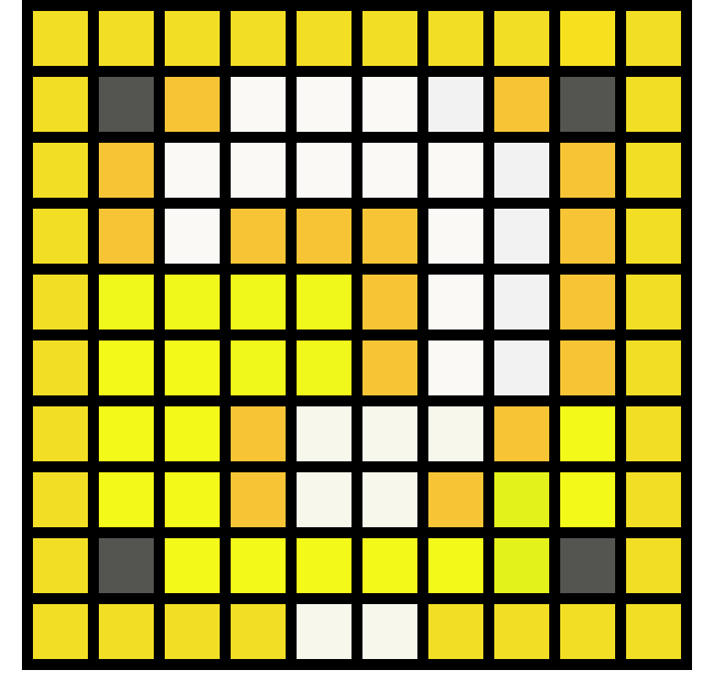 [adc343] 10x10 grid