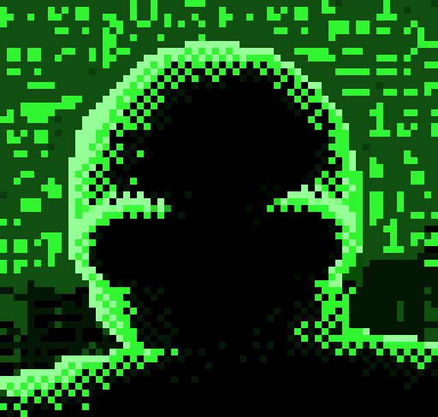 [c91422] Green bag head- 