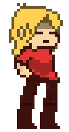 [980d57] Percy, you? *He looks in a bush*