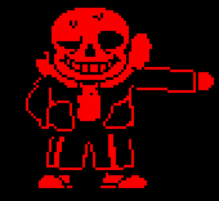[4e19e3] Underfell red sans sprite thro rite