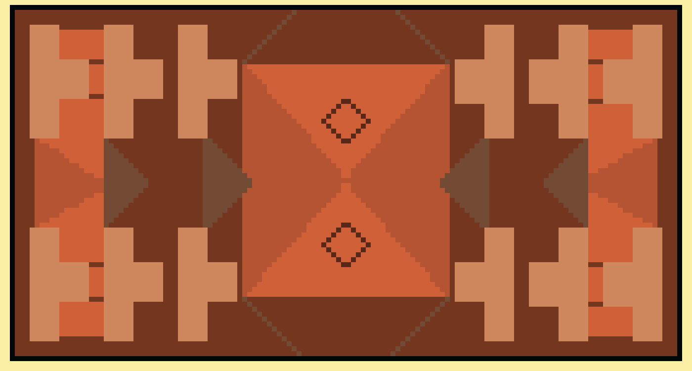 [d50e4c] Navajo Print