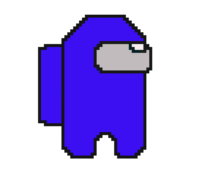 [e087da] Among Us PIXEL Crewmate