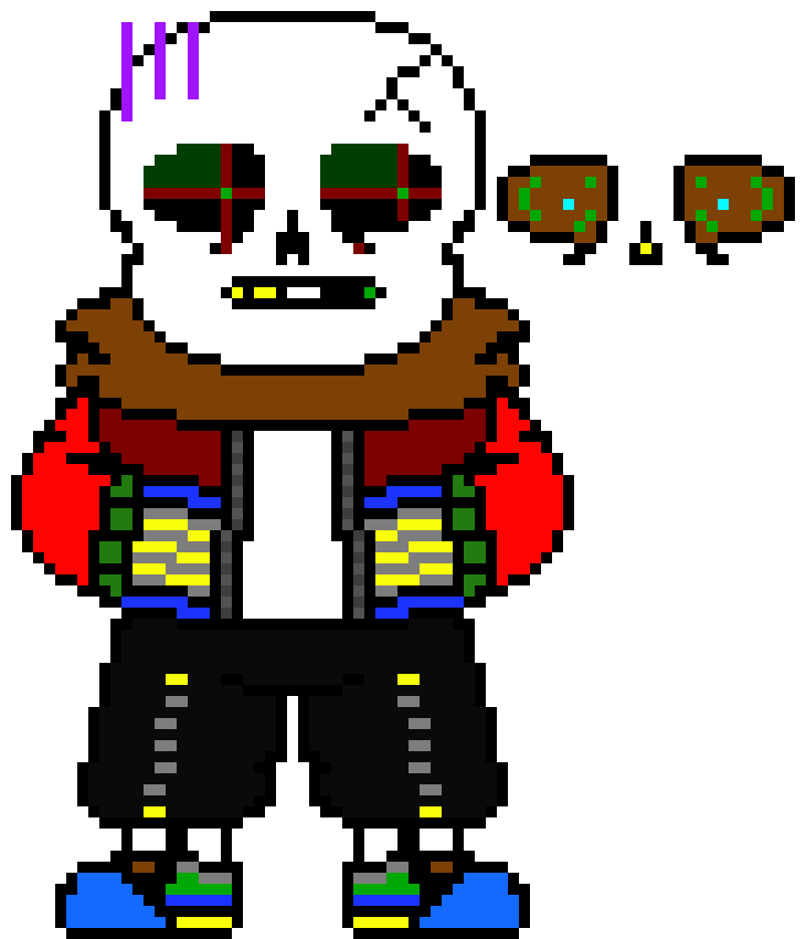 [8597b0] -glitch starts talking- TACOS. GIVE ME. GIVE ME ALL OF THEM. TACOS ARE BY THE GODS. GIVE ME. -Asteroid (Sans) and Glitch (Spirit) (cleetus.) (LS!Cleetus) (SUDDEN SCREAMS! Cleetus)