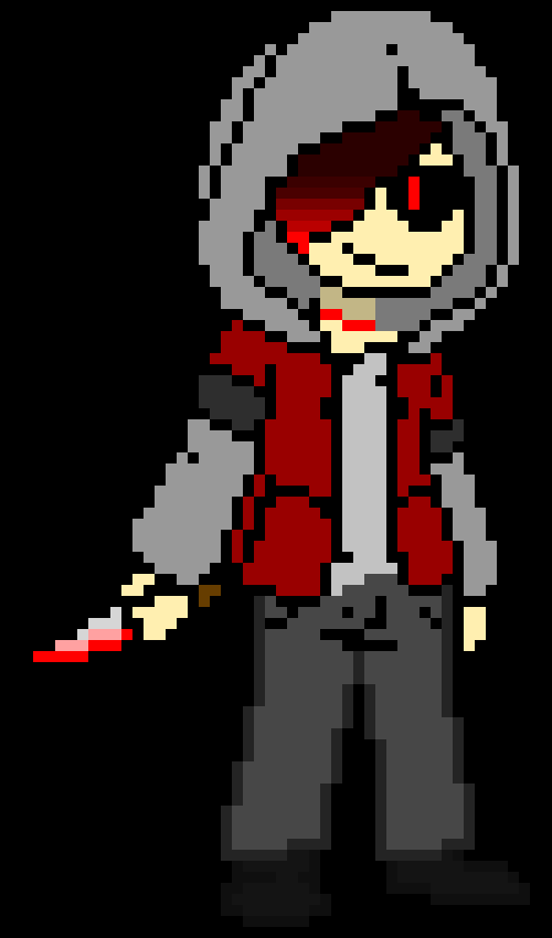 [39b34f] lets do this! (desc plays) -knife glows red and black-