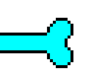 [0f05d4] humantale blue bone attack part 2