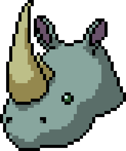 [eb95cb] Rhino head