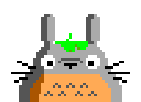 [9664c4] totoro pebble watchface