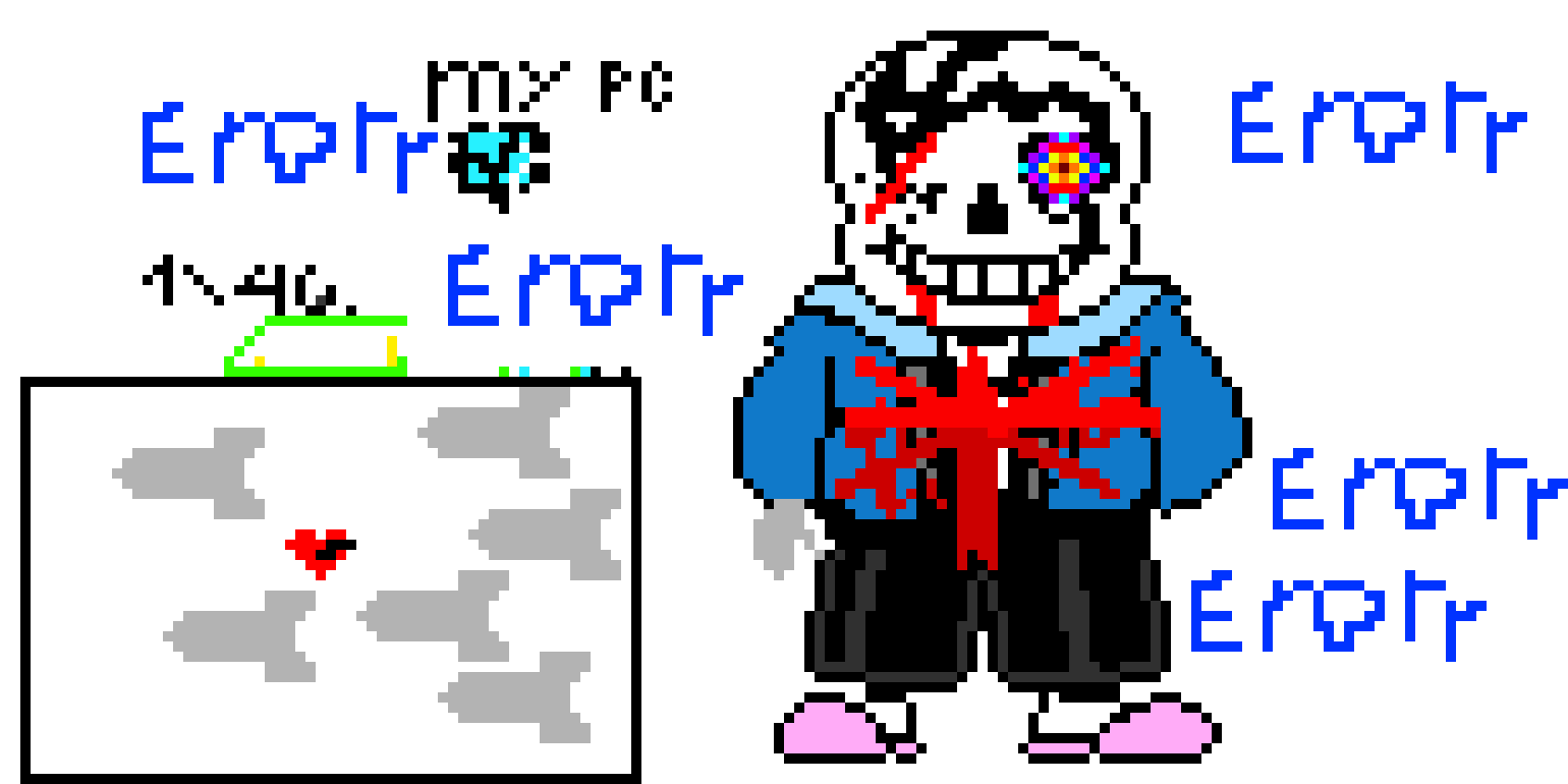 [290d29] sans and his L A S T    H O P E phase 7