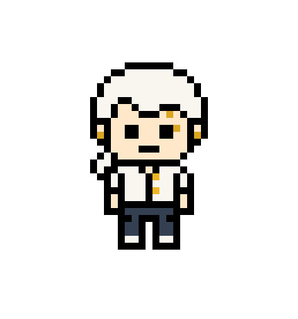 [6c4daa] danganronpa pixel sprite base