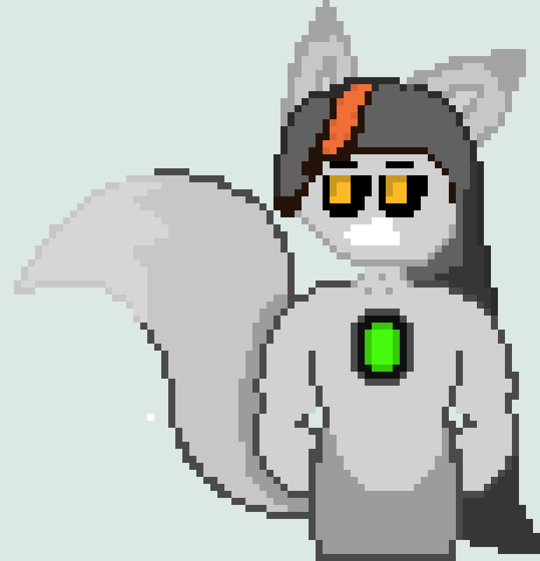 [a8c3d4] should i keep this or go back to my other oc with the bang? -Glitch Dreemurr