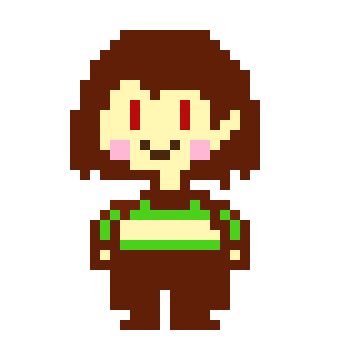 [96ca9c] *summons backwards knives*-Confusiontail Chara