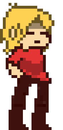 [d95e97] *In the kitchen staring out the window.* [cough]