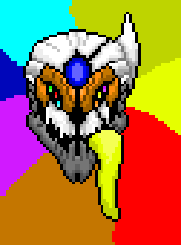 [9664c4] Ultima gaster blaster with background