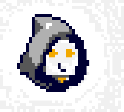 [dfb43a] Reaper Overwatch Pixel Face 